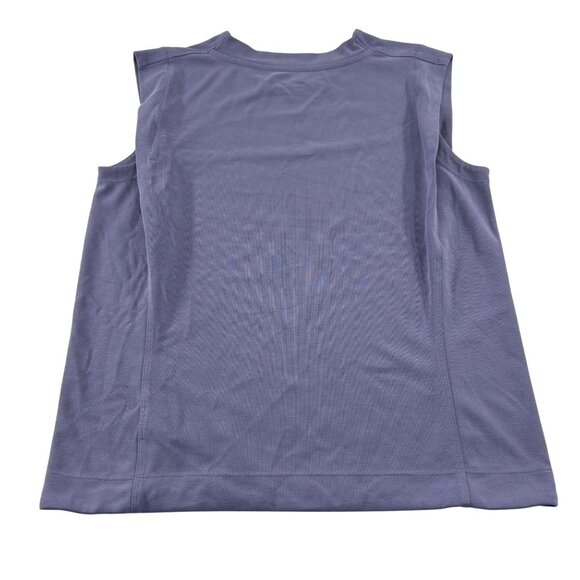 Athleta Sleeveless Lavender Tee Size Small Loose‎ Fit Knit - Picture 4 of 4